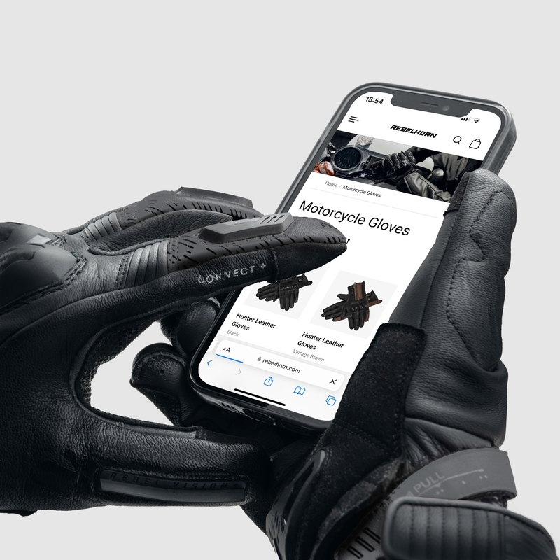 Motocikla cimdi Rebelhorn Viper black