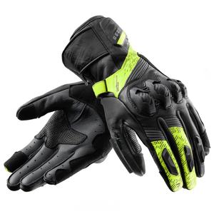 Motocikla cimdi Rebelhorn Viper black-grey-fluo yellow