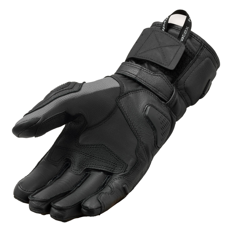 Revit Sand 5 H2O moto cimdi melni