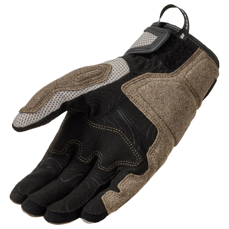 Sieviešu Revit Cavern Motocikla cimdi Sand Black