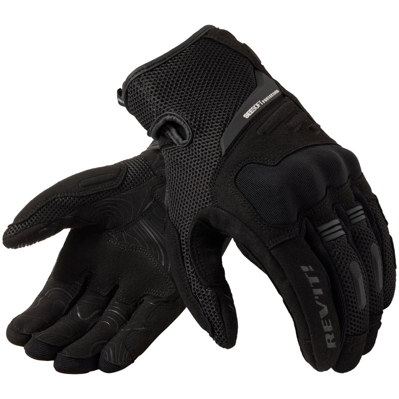 Sieviešu Revit Cavern Motocikla cimdi Black