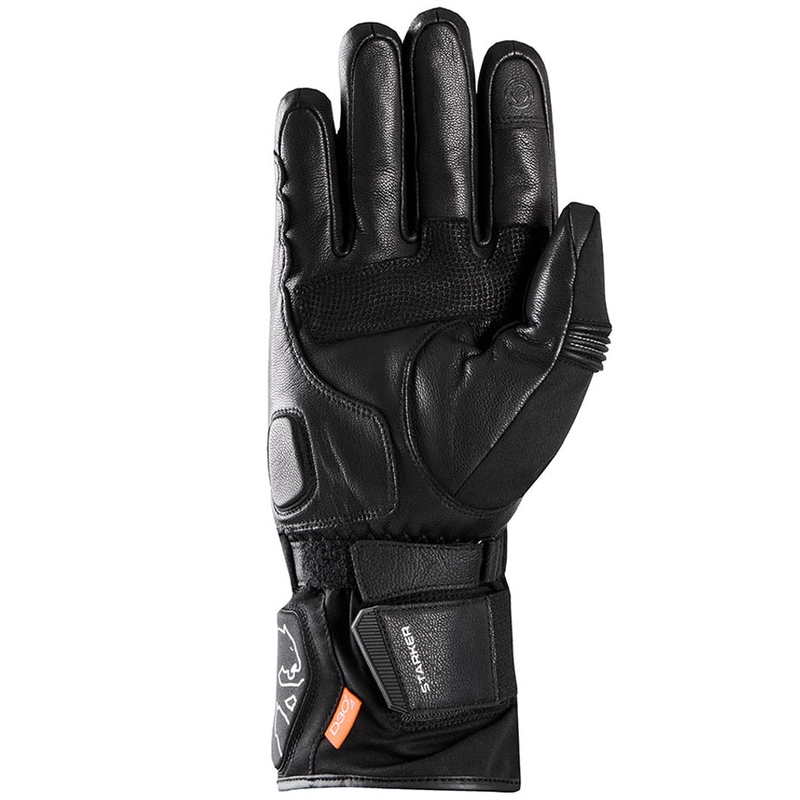 Furygan Starker D3O® PrimaLoft® 37.5® melni un balti motocikla cimdi