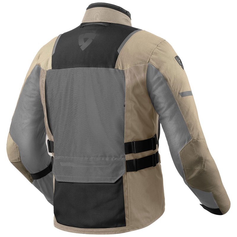 Revit Offtrack 2 H2O motocikla jaka smilšu pelēka