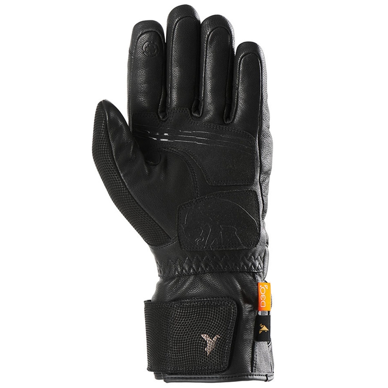 Furygan Land Ultra DK D3O® Thindown® Motocikla cimdi melni