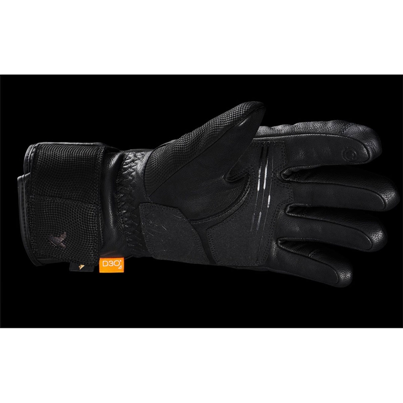 Furygan Land Ultra DK D3O® Thindown® Motocikla cimdi melni