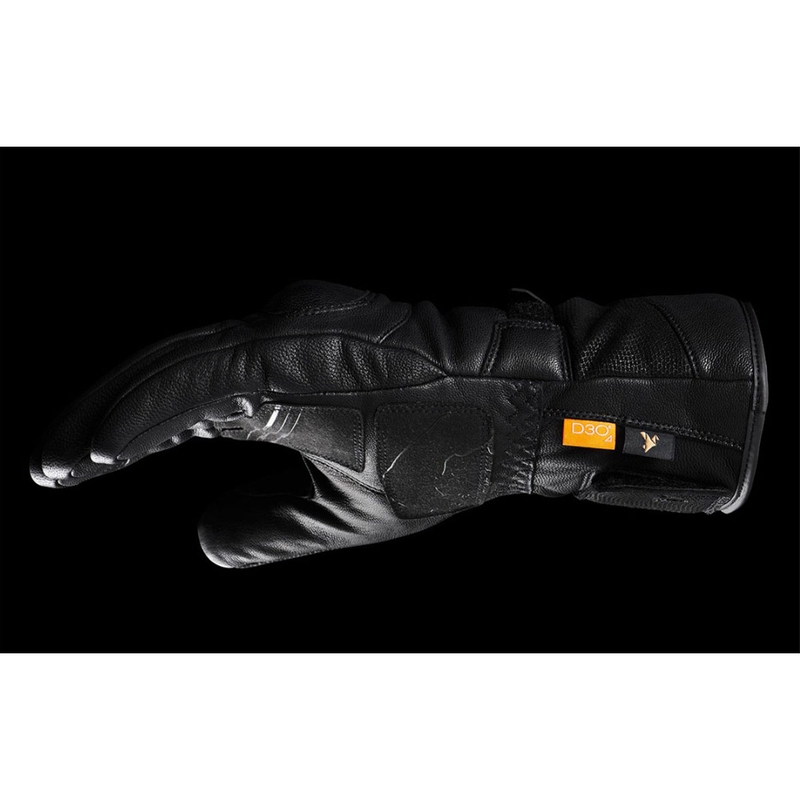 Furygan Land Ultra DK D3O® Thindown® Motocikla cimdi melni