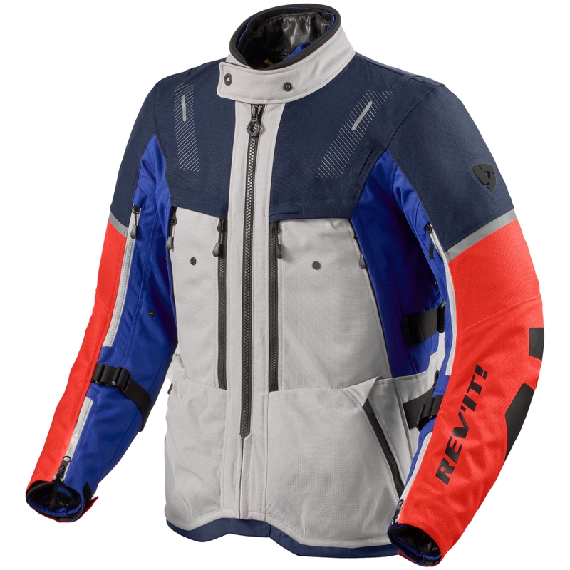 Motocikla jaka Revit Sand 5 H2O silver-blue