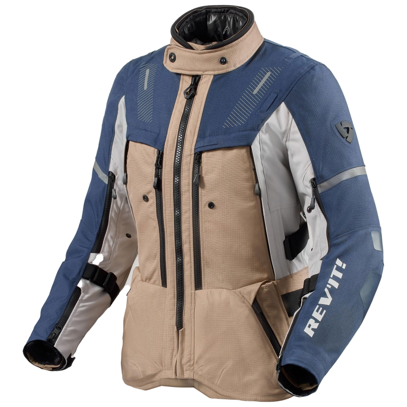Sieviešu Revit Sand 5 H2O motocikla jaka sand-blue