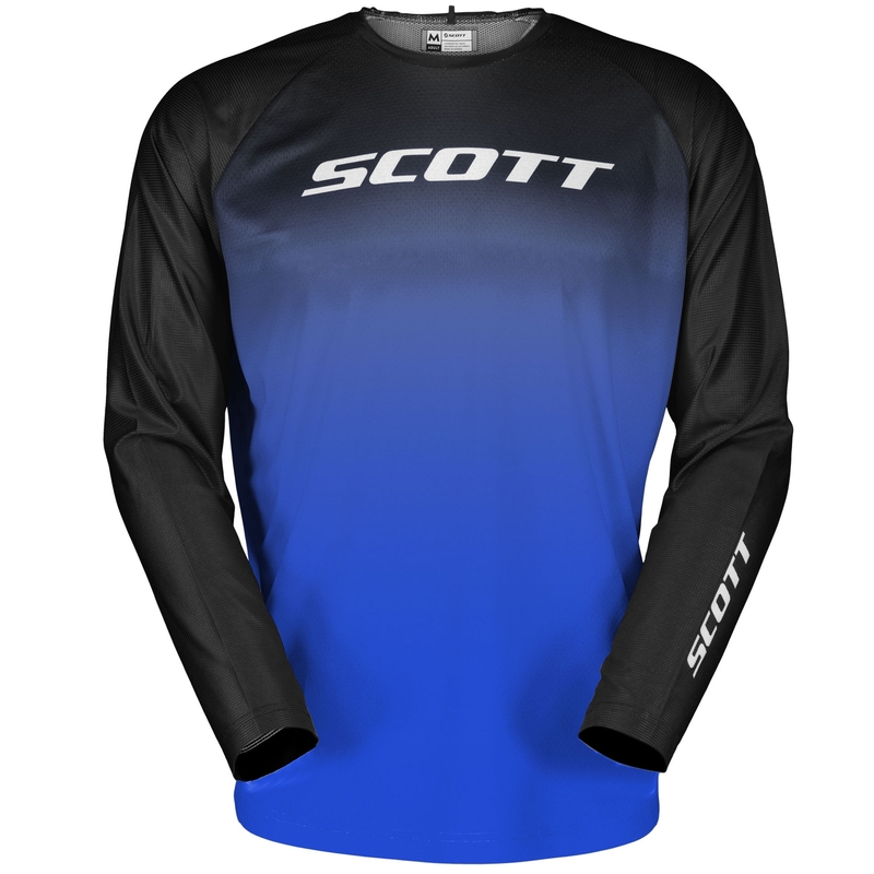 Motokrosa krekliņš SCOTT EVO Swap melns-zils izpārdošana