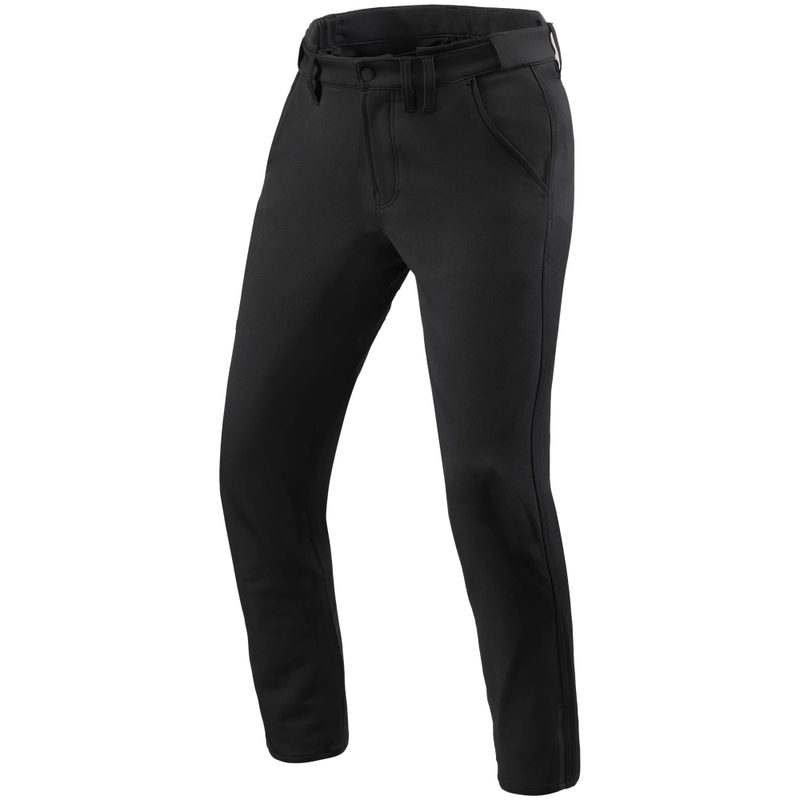 Revit Chino Mason Slim Classic motocikla bikses, melnas