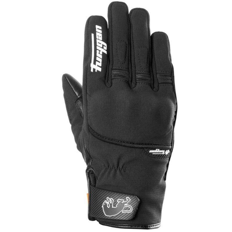 Sieviešu Furygan Jet Lady All Season D3O® Evo melnbalti motocikla cimdi