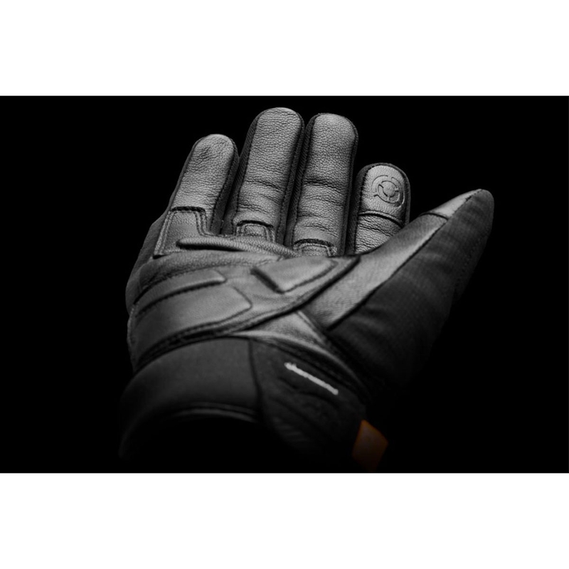 Sieviešu Furygan Jet Lady All Season D3O® Evo melnbalti motocikla cimdi