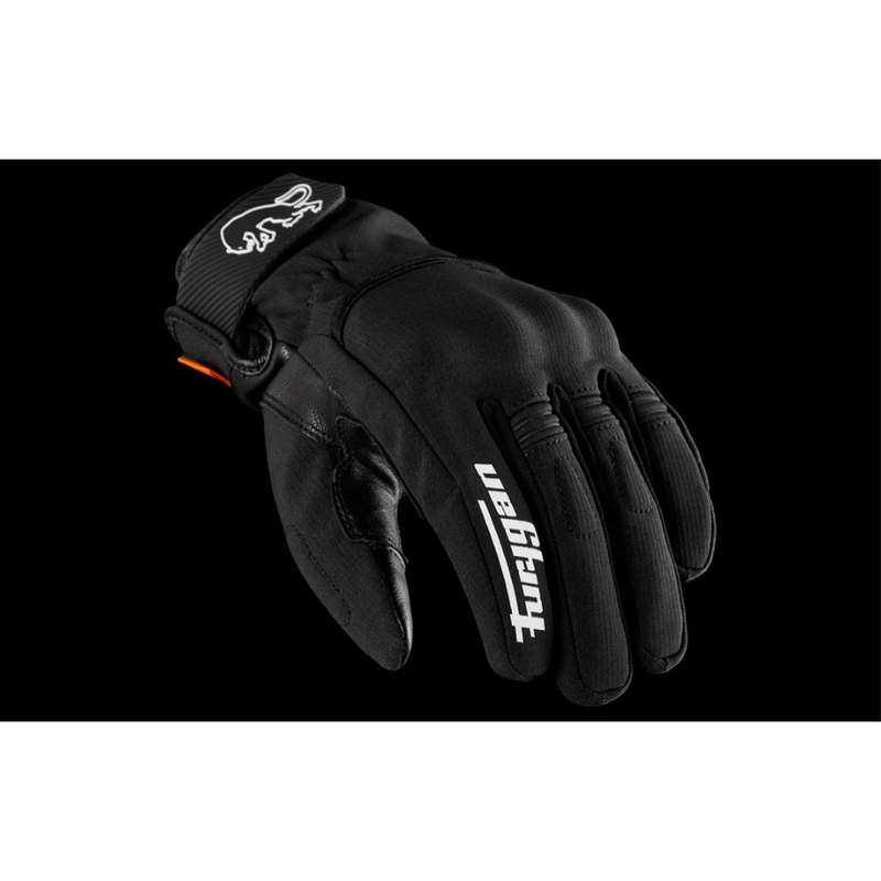 Sieviešu Furygan Jet Lady All Season D3O® Evo melnbalti motocikla cimdi