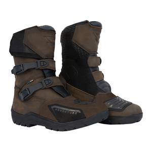 Motocikla zābaki Street Racer Adventure Low WP brūni - II klase - II. kvalitāte