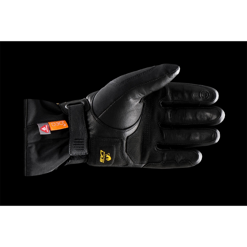 Sieviešu Furygan Oslo Oslo D3O® PrimaLoft® Lady melni un zelta motocikla cimdi