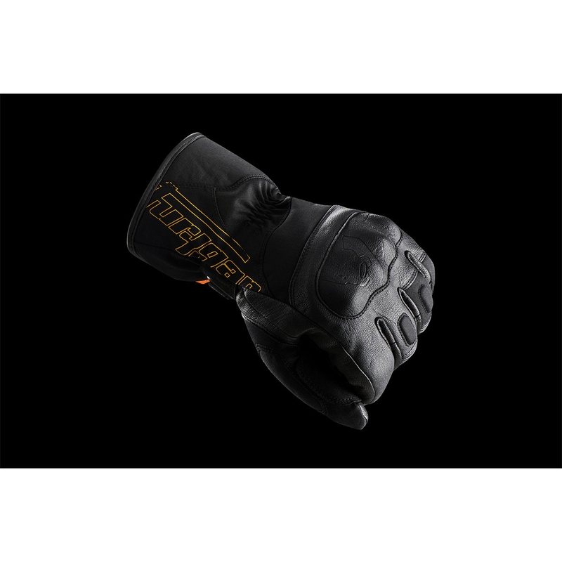 Sieviešu Furygan Oslo Oslo D3O® PrimaLoft® Lady melni un zelta motocikla cimdi