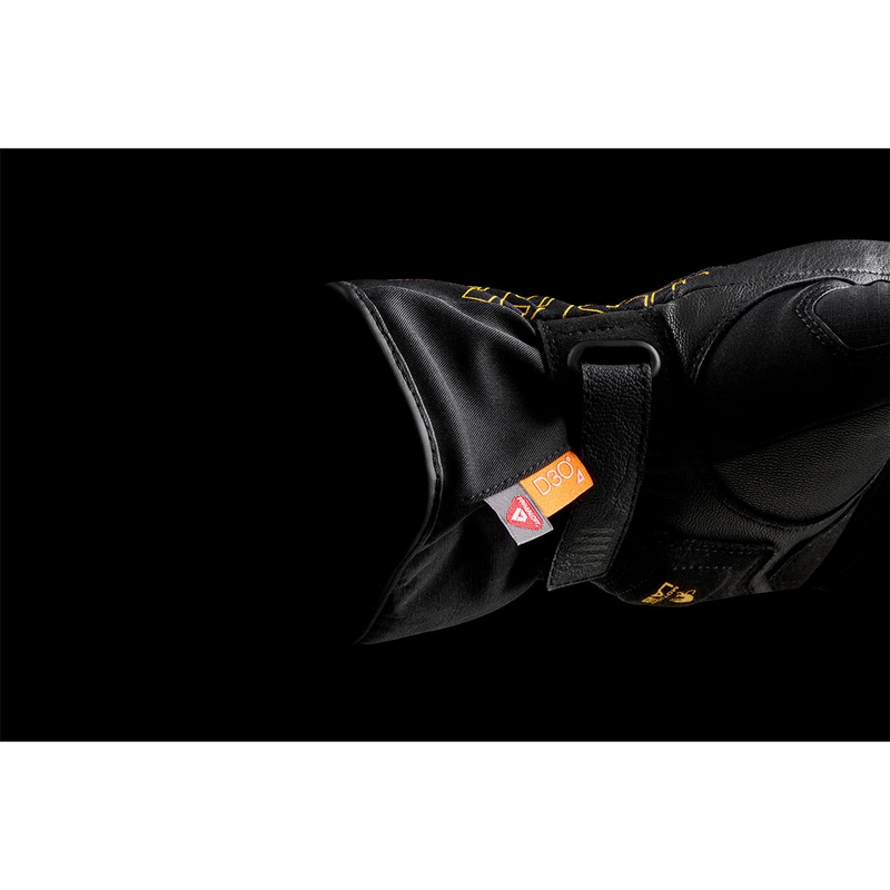 Sieviešu Furygan Oslo Oslo D3O® PrimaLoft® Lady melni un zelta motocikla cimdi