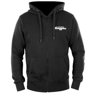 Džemperis Furygan Corpo Zip melns un balts
