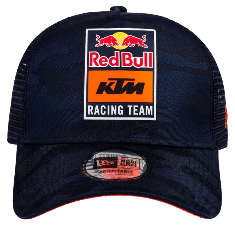 KTM Red Bull Racing Grid Trucker cepure zili-oranža