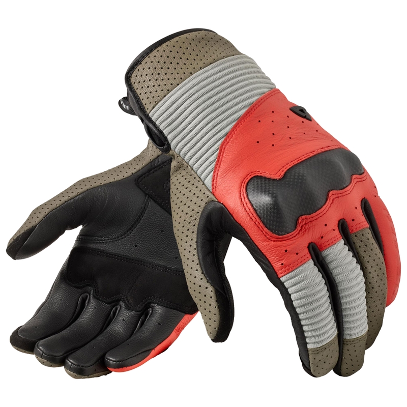 Revit Lewisville Motocikla cimdi Sand Red