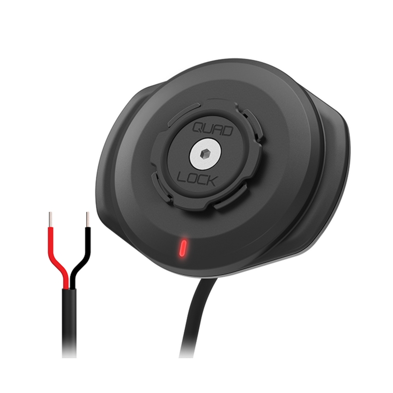 Quad Lock® ūdensizturīga bezvadu uzlādes galviņa - 12V-24V - V2