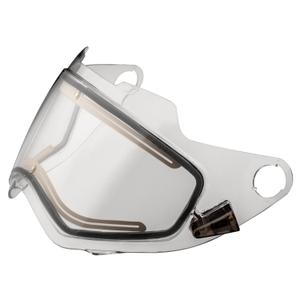 Elektriski apsildāma ķivere pleksi Cassida Tour caurspīdīga