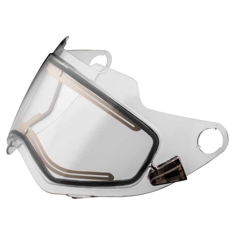 Elektriski apsildāma ķivere pleksi Cassida Tour caurspīdīga