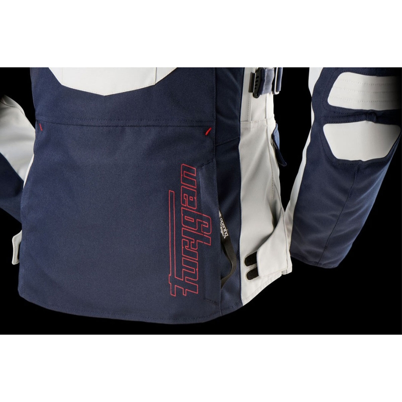 Sieviešu motocikla jaka Furygan Apalaches Lady Evo Blue-Beige-Red Motocikla jaka sievietēm