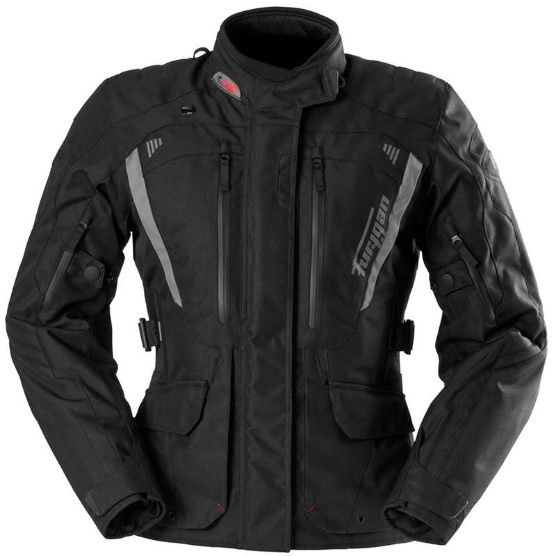 Sieviešu Furygan Apalaches Lady Evo Black and Grey motocikla jaka