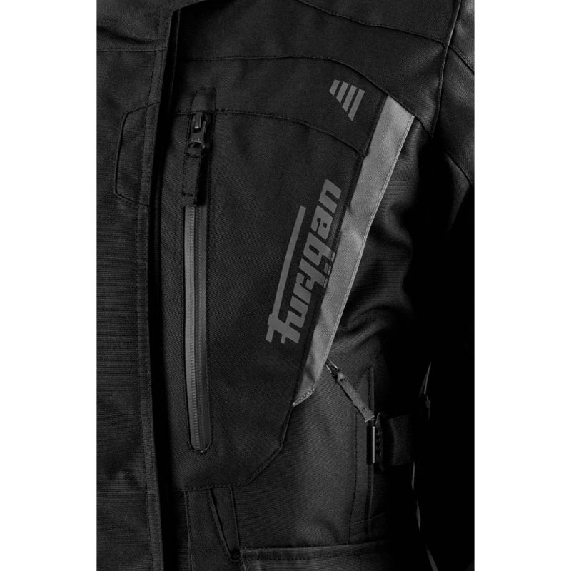 Sieviešu Furygan Apalaches Lady Evo Black and Grey motocikla jaka