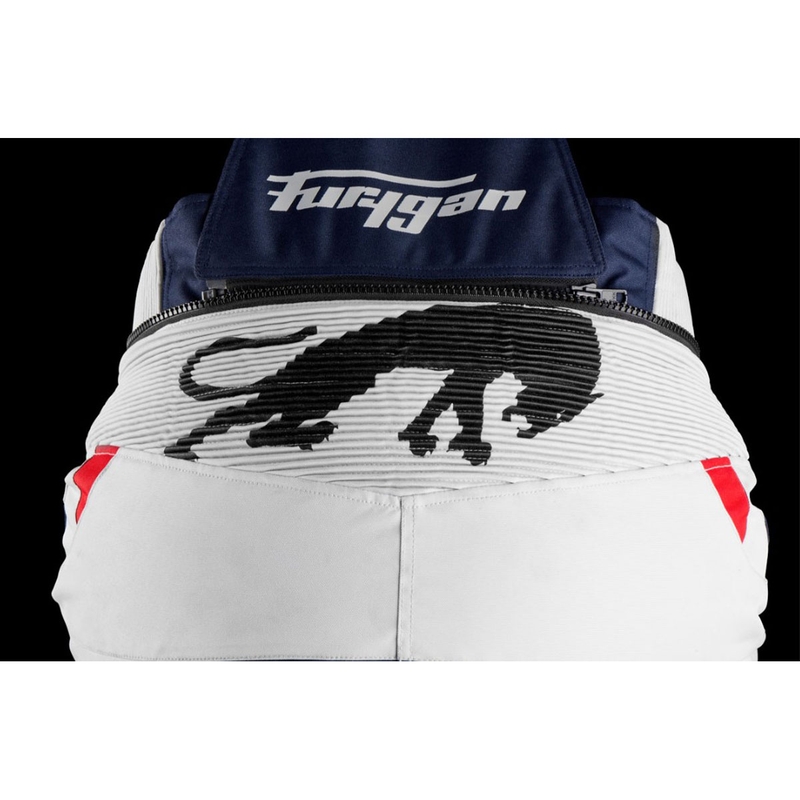 Furygan Killington Blue-Beige-Red motocikla bikses