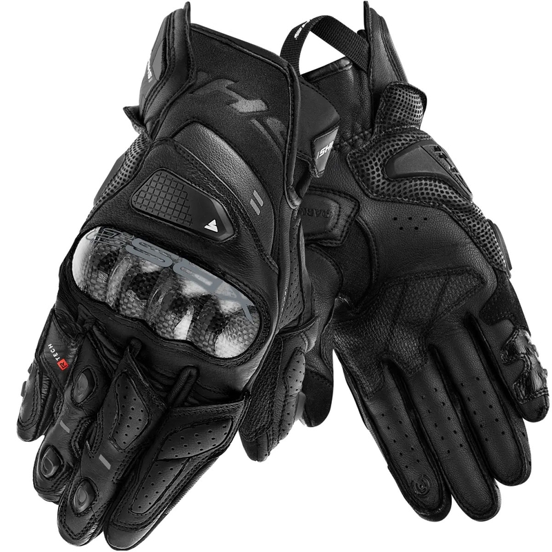 Motocikla cimdi Shima XRS-3 melni