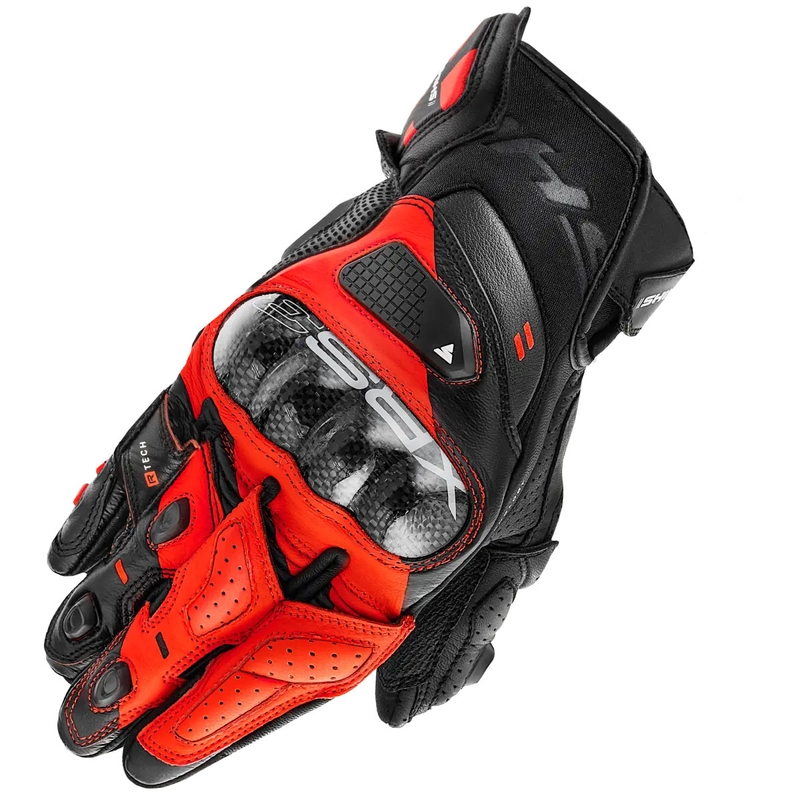 Motocikla cimdi Shima XRS-3 red