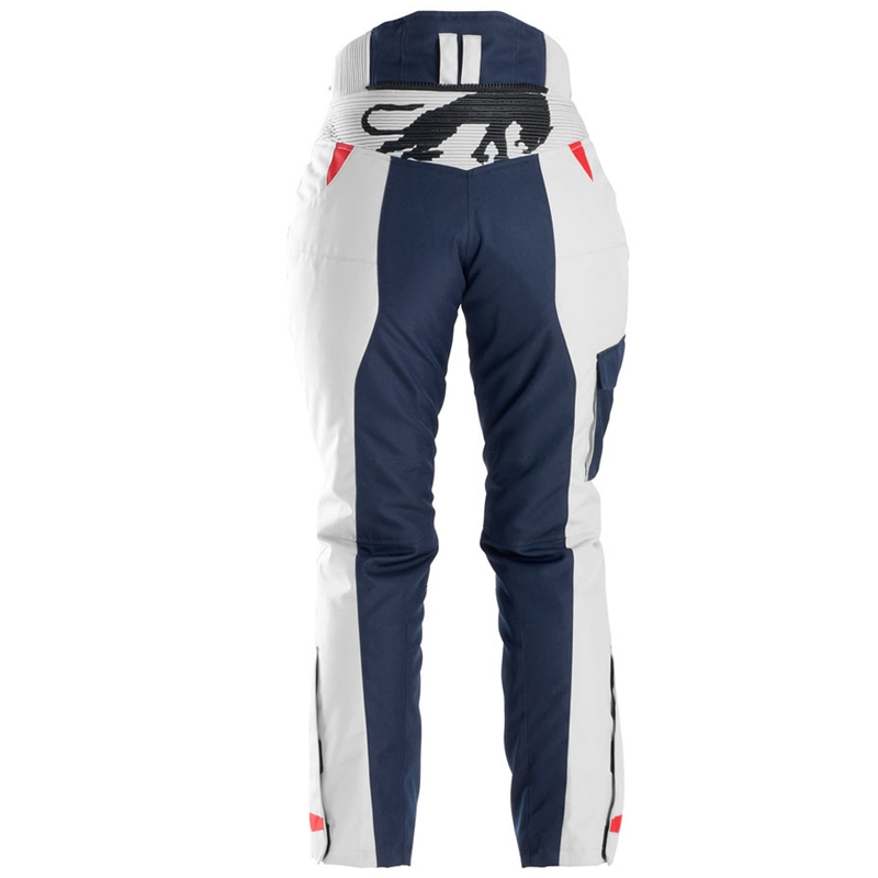 Sieviešu Furygan Killington Lady Blue-Beige-Red motocikla bikses