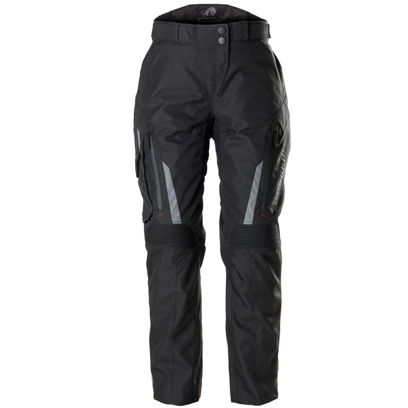 Sieviešu Furygan Killington Lady melnas un pelēkas motocikla bikses