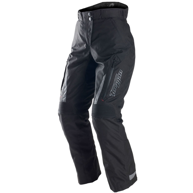 Sieviešu Furygan Killington Lady melnas un pelēkas motocikla bikses