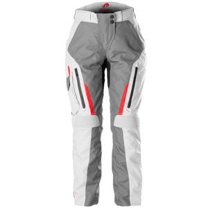 Furygan Killington Lady Grey Beige Red Motocikla bikses