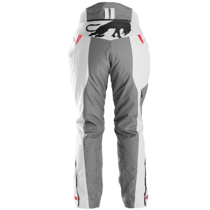 Furygan Killington Lady Grey Beige Red Motocikla bikses