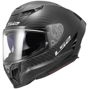 LS2 FF807 Dragon Carbon Integrālā motociklu ķivere matēti melna