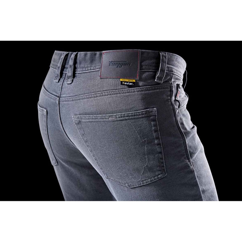Furygan D12 X Kevlar® taisni motocikla džinsi, pelēki