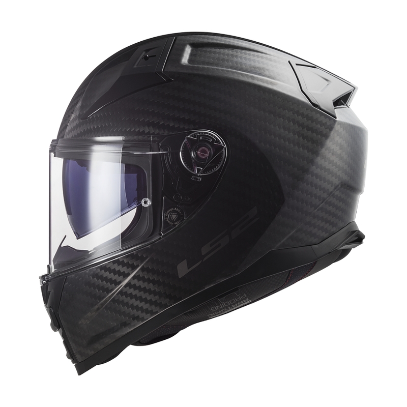 LS2 FF811 Vector II Carbon integrāla motocikla ķivere matēti melna