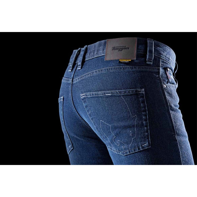 Furygan K12 X Kevlar® taisni motocikla džinsi, zili