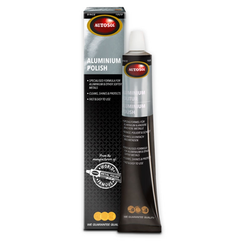 Alumīnija tīrīšanas un pulēšanas pasta Autosol Aluminium Polish 75 ml