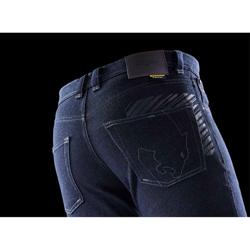 Furygan Tyron X Kevlar® Slim motocikla džinsi tumši zili