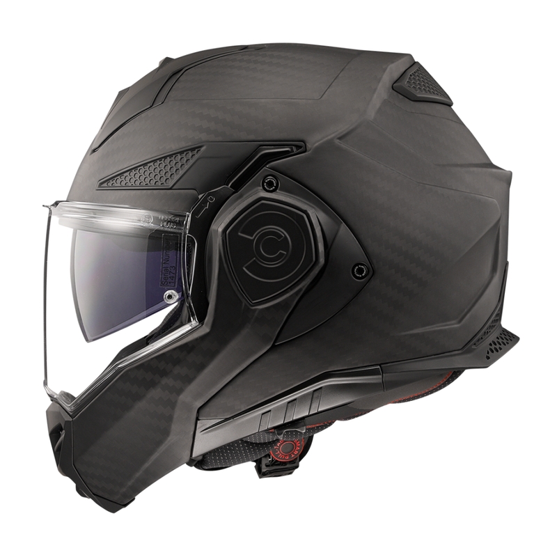 LS2 FF901 FF901 Advant X Solid Carbon motociklu salto ķivere matēti melna