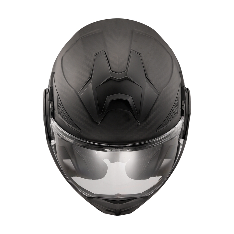 LS2 FF901 FF901 Advant X Solid Carbon motociklu salto ķivere matēti melna