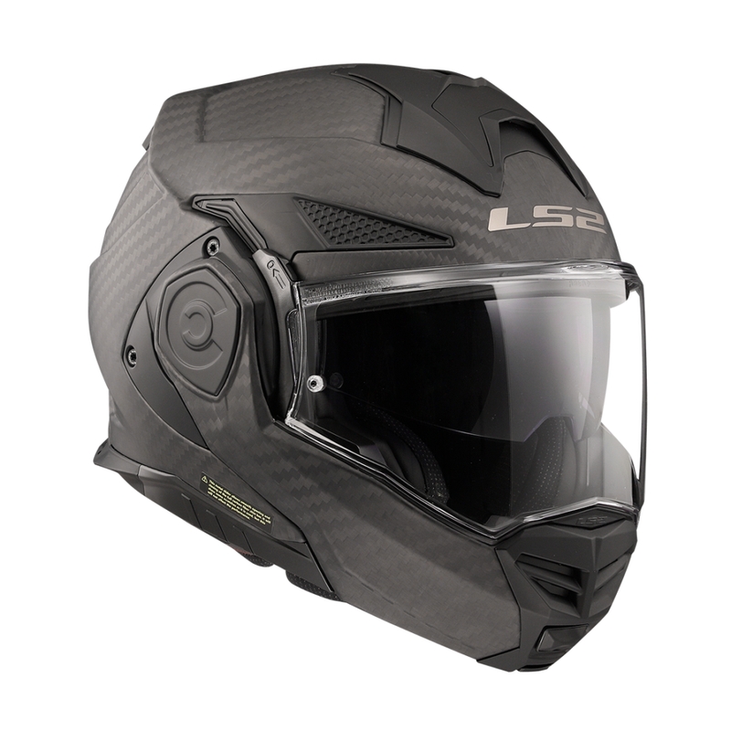 LS2 FF901 FF901 Advant X Solid Carbon motociklu salto ķivere matēti melna