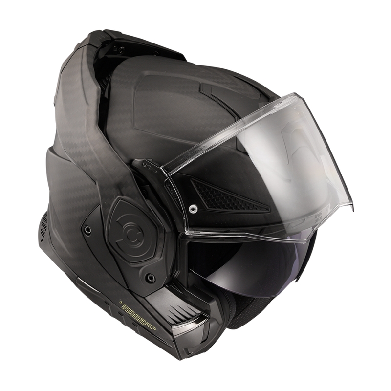 LS2 FF901 FF901 Advant X Solid Carbon motociklu salto ķivere matēti melna