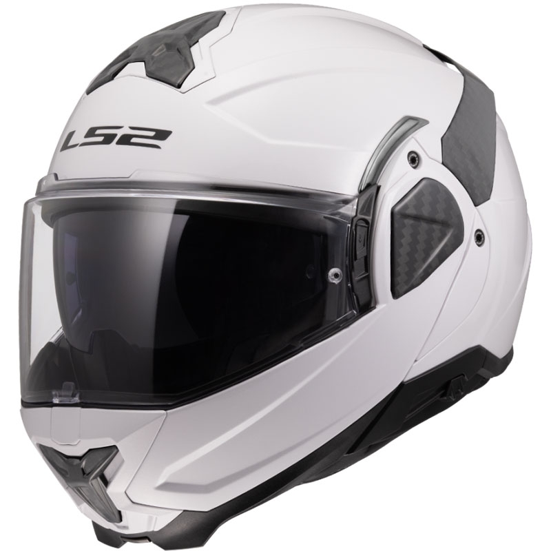 Atverama motocikla ķivere LS2 FF910 Advant II Solid balta