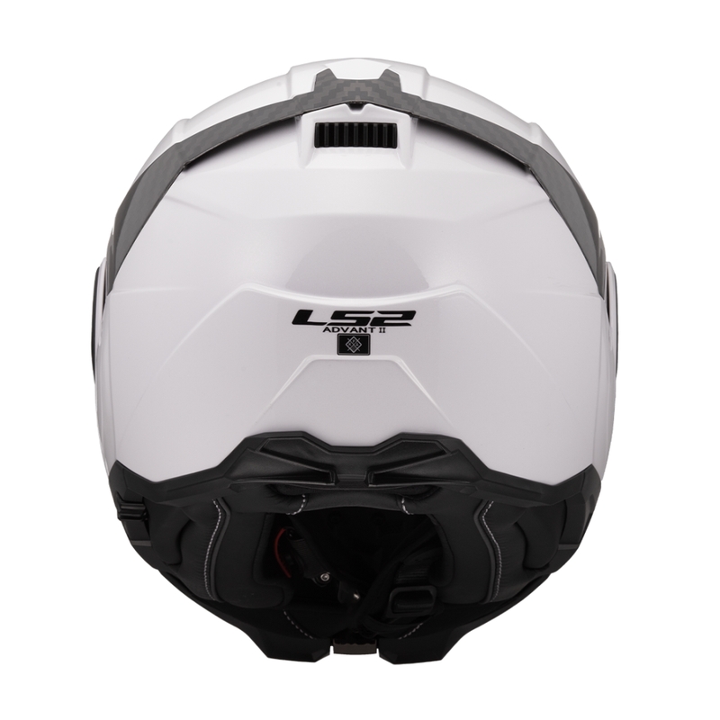 Atverama motocikla ķivere LS2 FF910 Advant II Solid balta